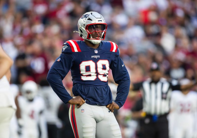 49ers trading for Patriots DE Keion White, per reports 49ers trading for Patriots DE Keion White, per reports